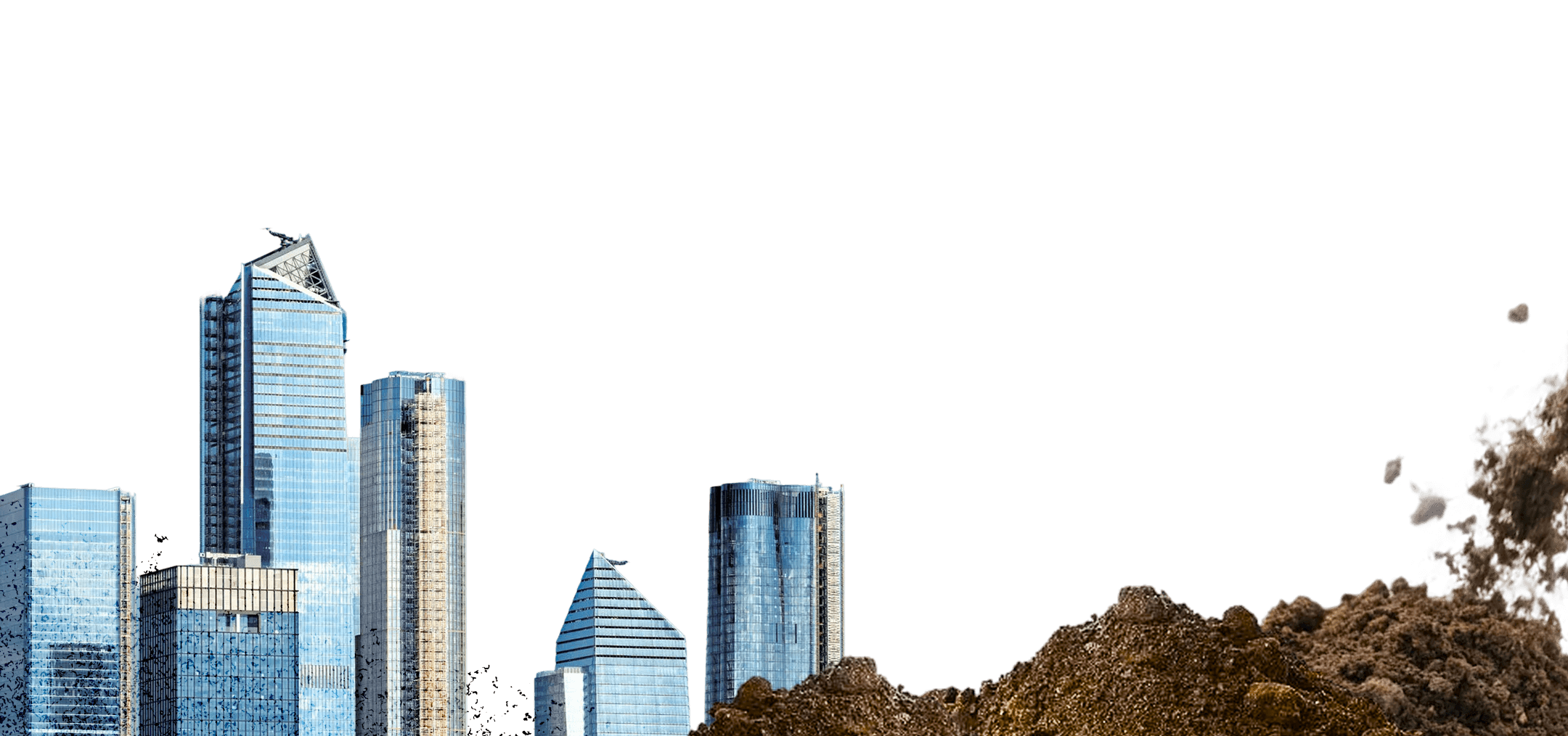 Companies and Dirt Background